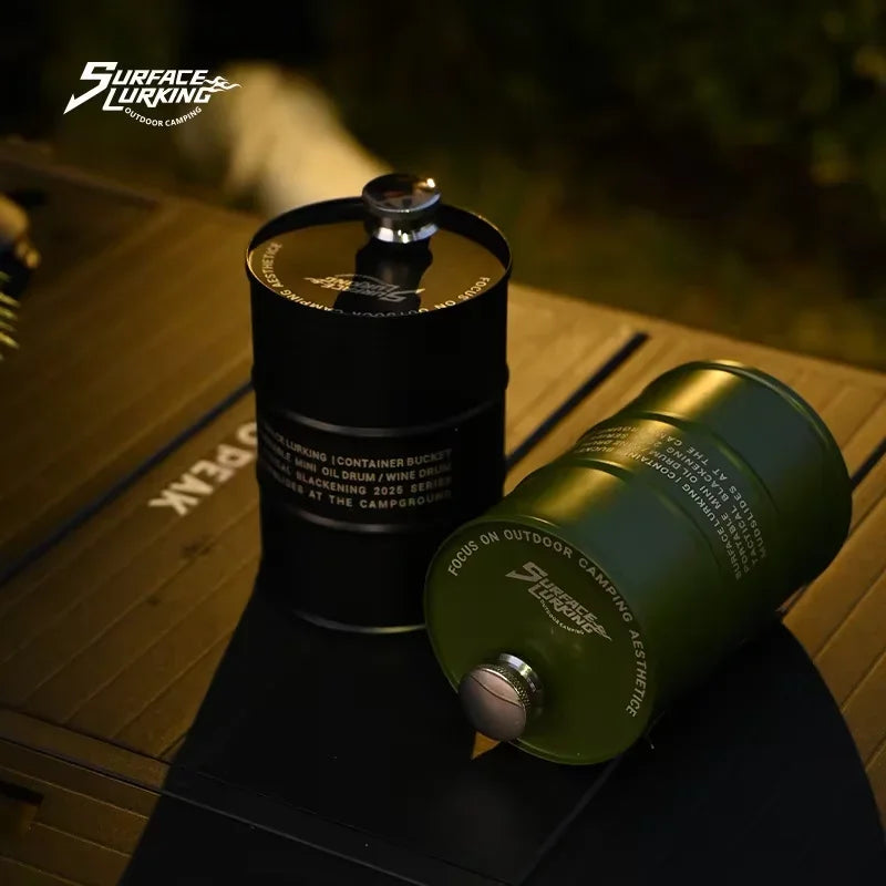 GO PEAK 750ML Portable Stainless Steel Pot - Rugged & Multi-Use