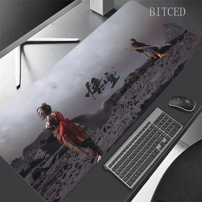 BITCED XXL Gaming Mousepad - Anti-Slip, Durable, Washable Mat