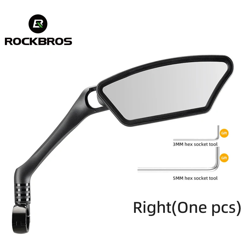 ROCKBROS Universal Bicycle Rearview Mirror - Enhance Your Cycling Safety