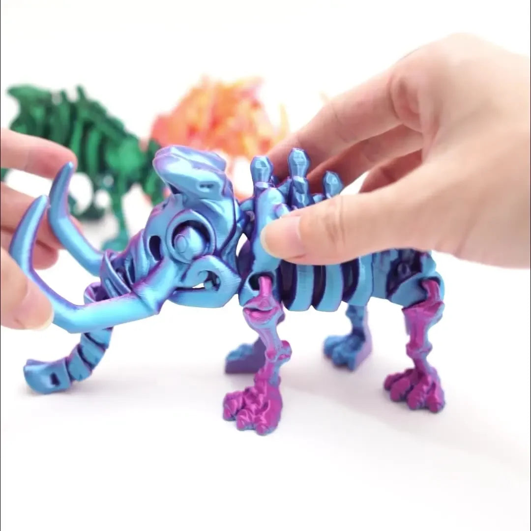 3D Printed Tyrannosaurus Rex Model | Movable Realistic Desktop Decoration
