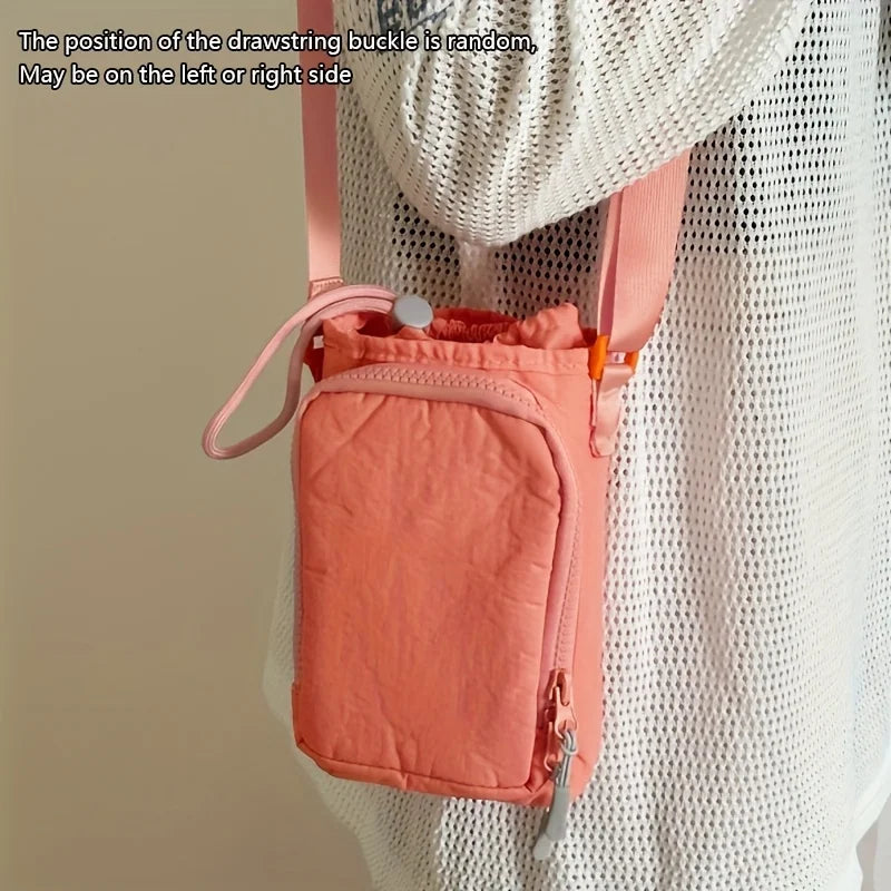 Adjustable Water Bottle Carrier Bag with Phone Pocket - Outdoor Ready