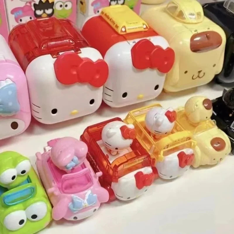 Kawaii Sanrio Character Car Toy - Surprise Collectible Blind Box