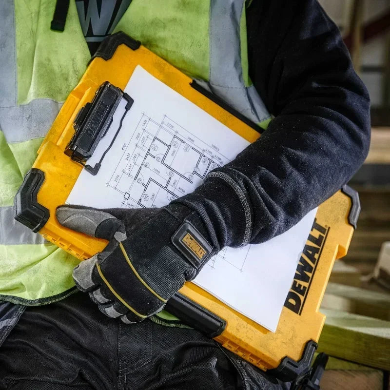 DEWALT TSTAK Clipboard - Versatile Storage for Drawings & Documents