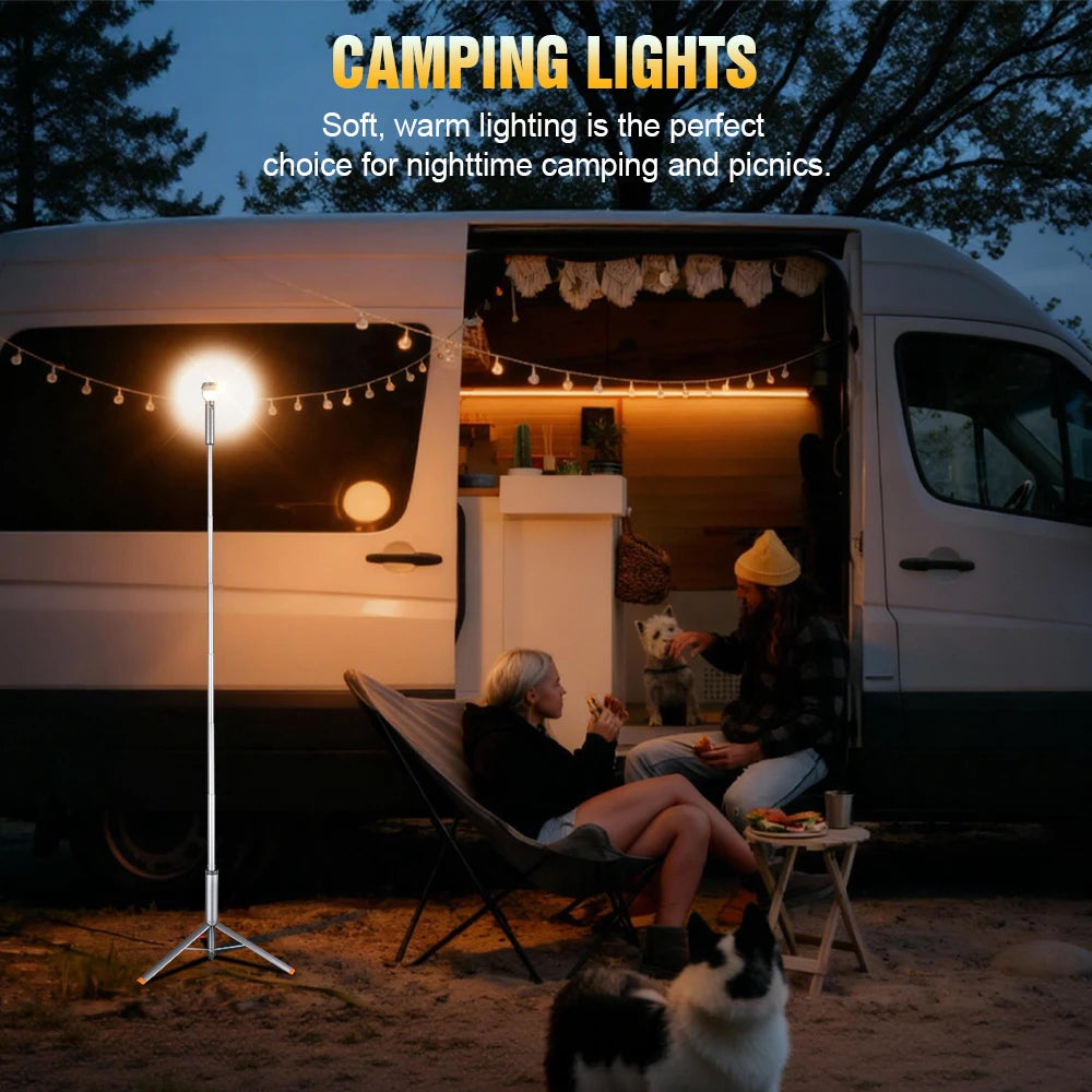 Trustfire WL22-PRO LED Rechargeable Flashlight & Lantern Tripod