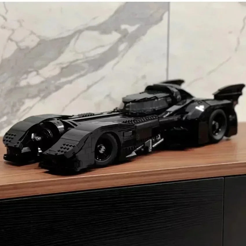 1989 Batmobile Building Blocks Set - Fun Model for Kids & Collectors
