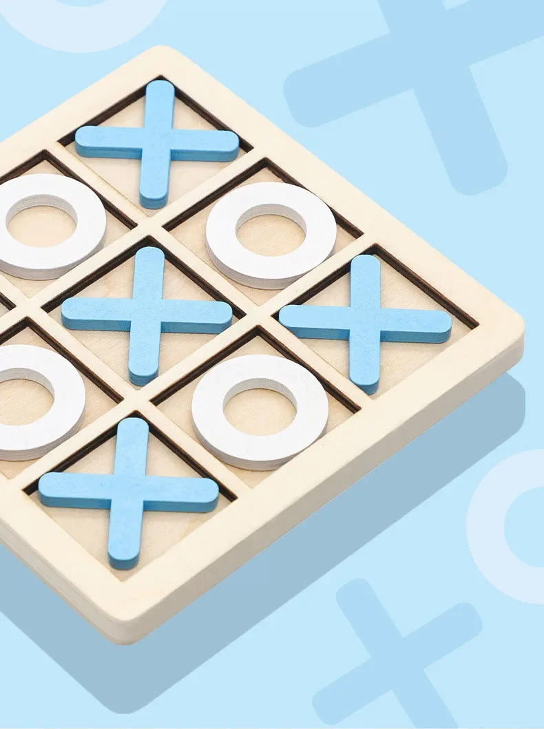 Montessori Wooden Chess Set - Educational Puzzle for Kids Ages 3-12