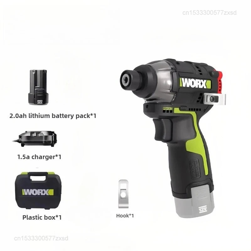 WORX WU132X Brushless Impact Screwdriver - High Torque & Smart Design