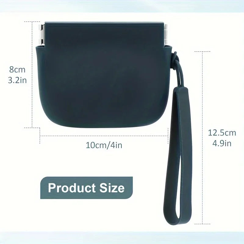 Portable Silicone Dog Treat Bag for Training & Walks