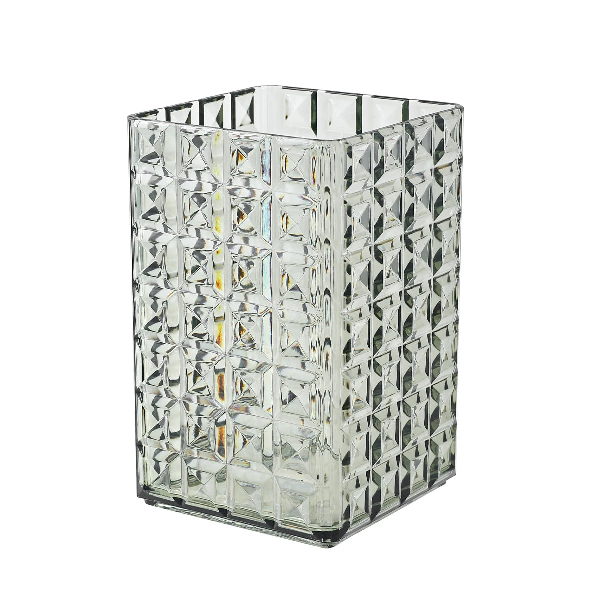 Clear Plastic Makeup Brush Holder - Stylish Organizer