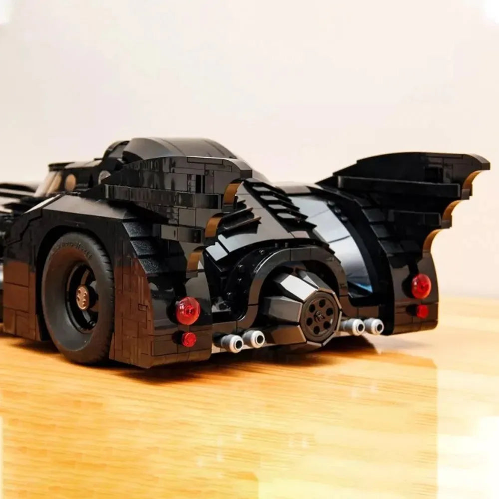 1989 Batmobile Building Blocks Set - Fun Model for Kids & Collectors