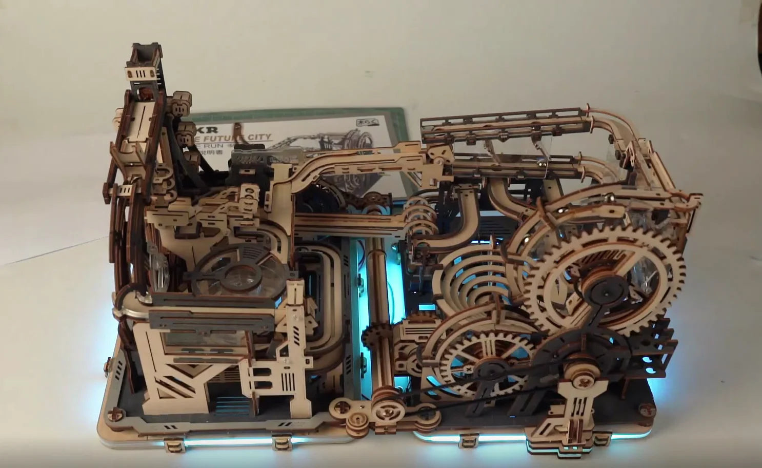 Robotime Marble Spaceport 3D Puzzle -Engaging STEM Toy for Kids