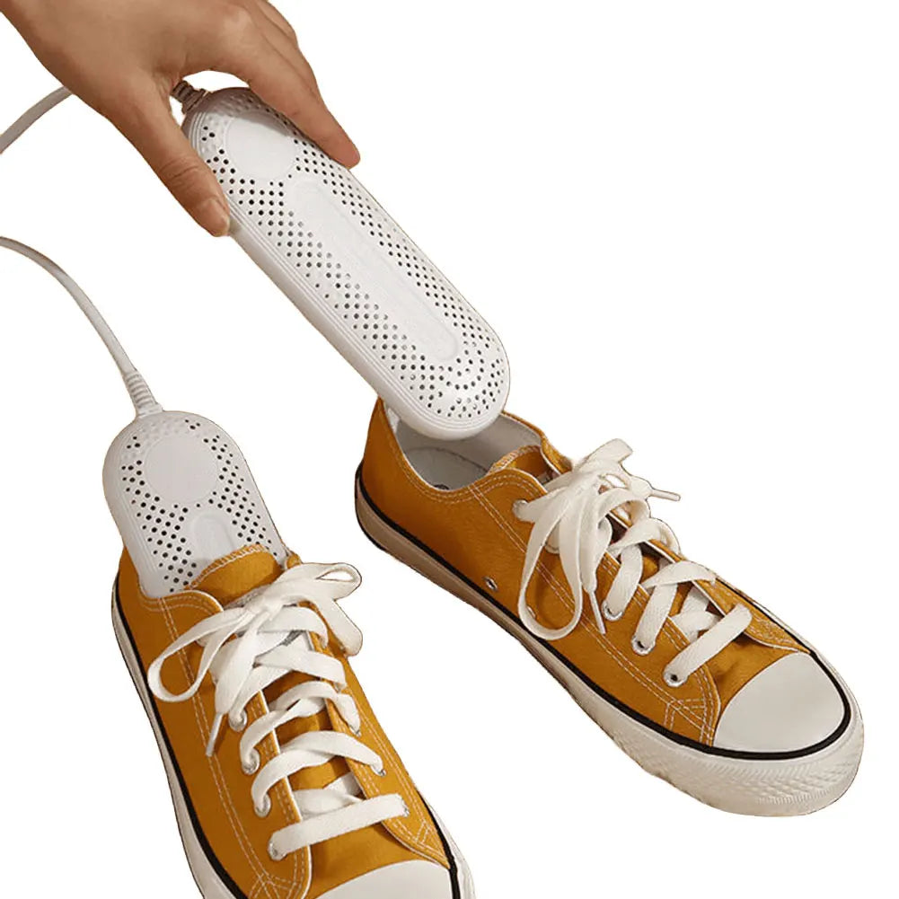 Compact Electric Shoe Dryer with Purple Light - Fast Drying & Deodorizing