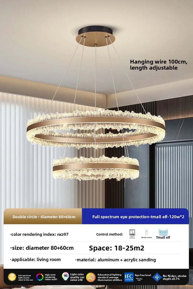 Modern Luxury Pendant Chandelier for Living Room & Dining Area