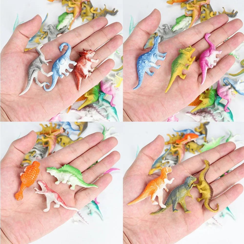 39Pcs Mini Dinosaur Figures - Fun Educational Toys for Kids