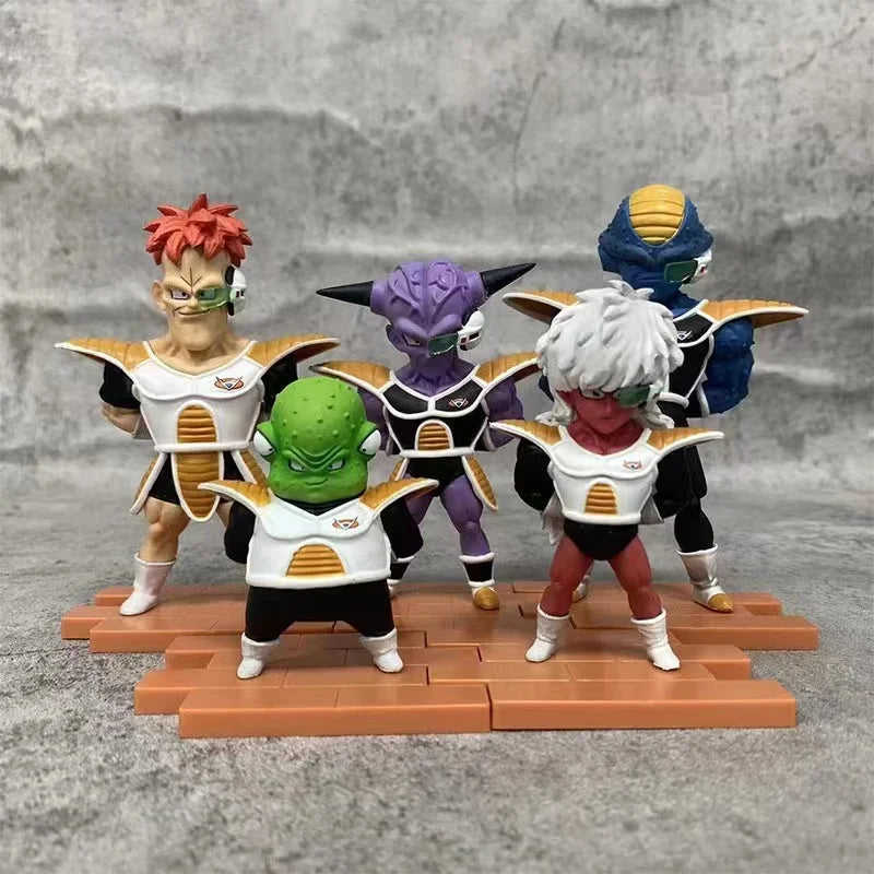 Dragon Ball Z Ginyu Force Action Figures Set - PVC Collectibles