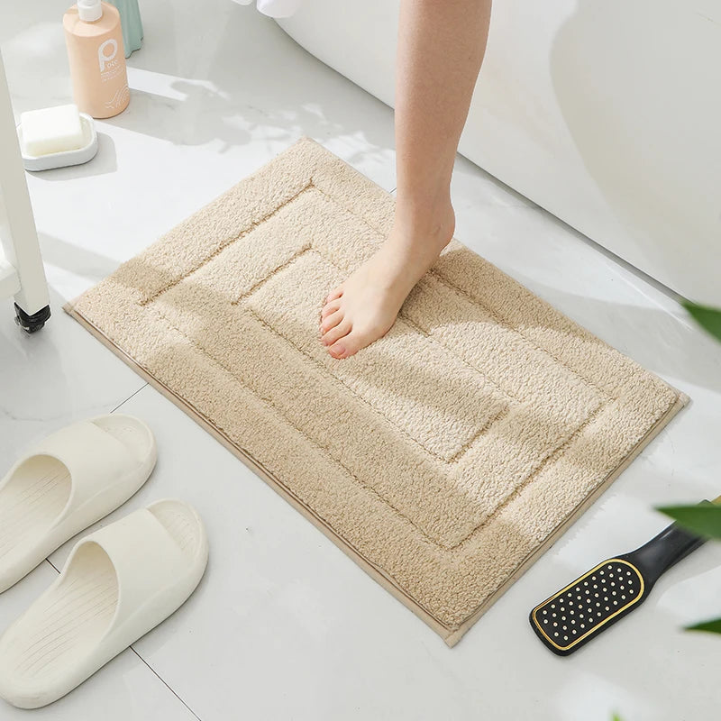Olanly Absorbent Indoor Door Mat - Washable & Anti-Slip Carpet