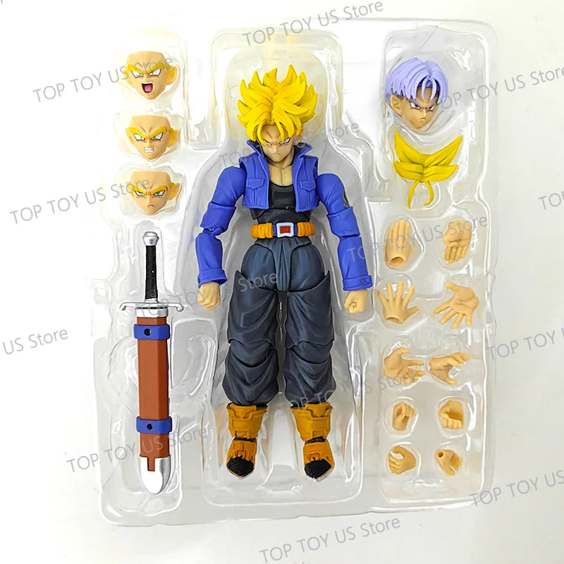 SHF Super Saiyan Trunks Action Figure | Dragon Ball Z Collectible