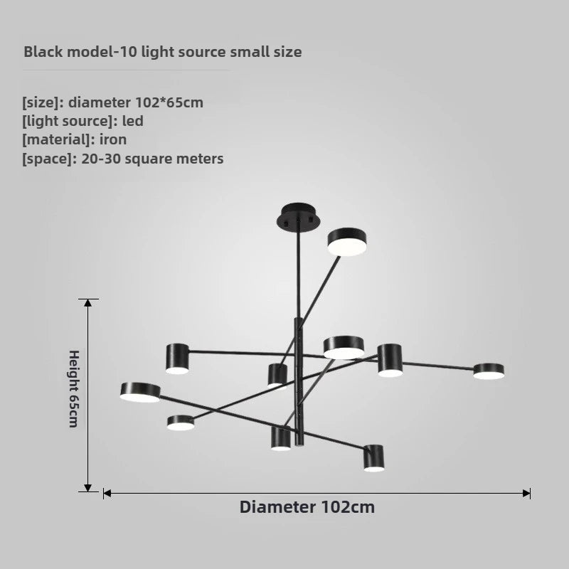 Stylish Modern Minimalist Pendant Lamp for Living Room & Hotels