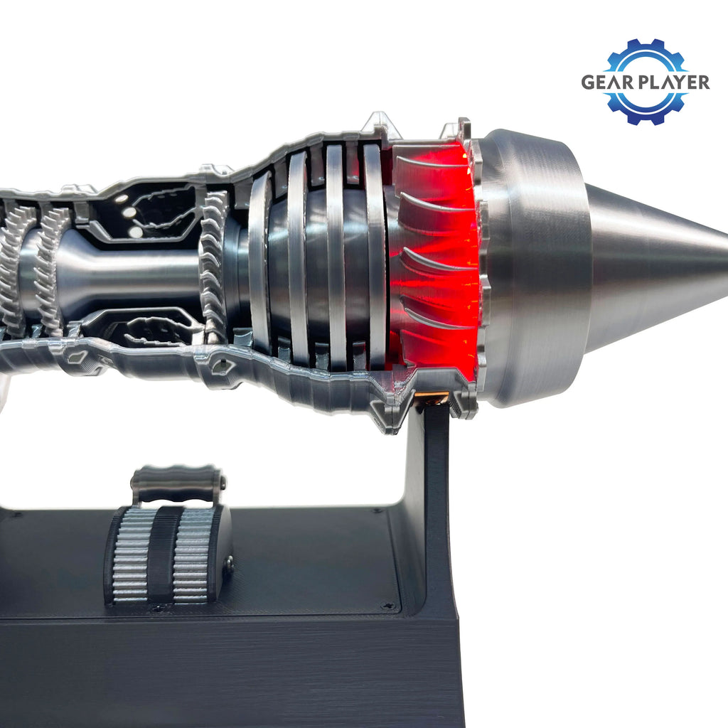 TR900 Turbofan Engine Model - Perfect Gift for Engineers & Collectors