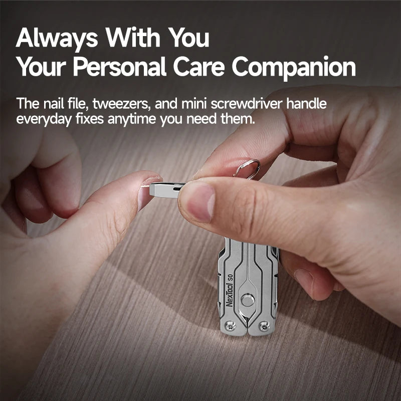 NexTool Mini 8-in-1 Micro Multitool - Ultimate Pocket Companion