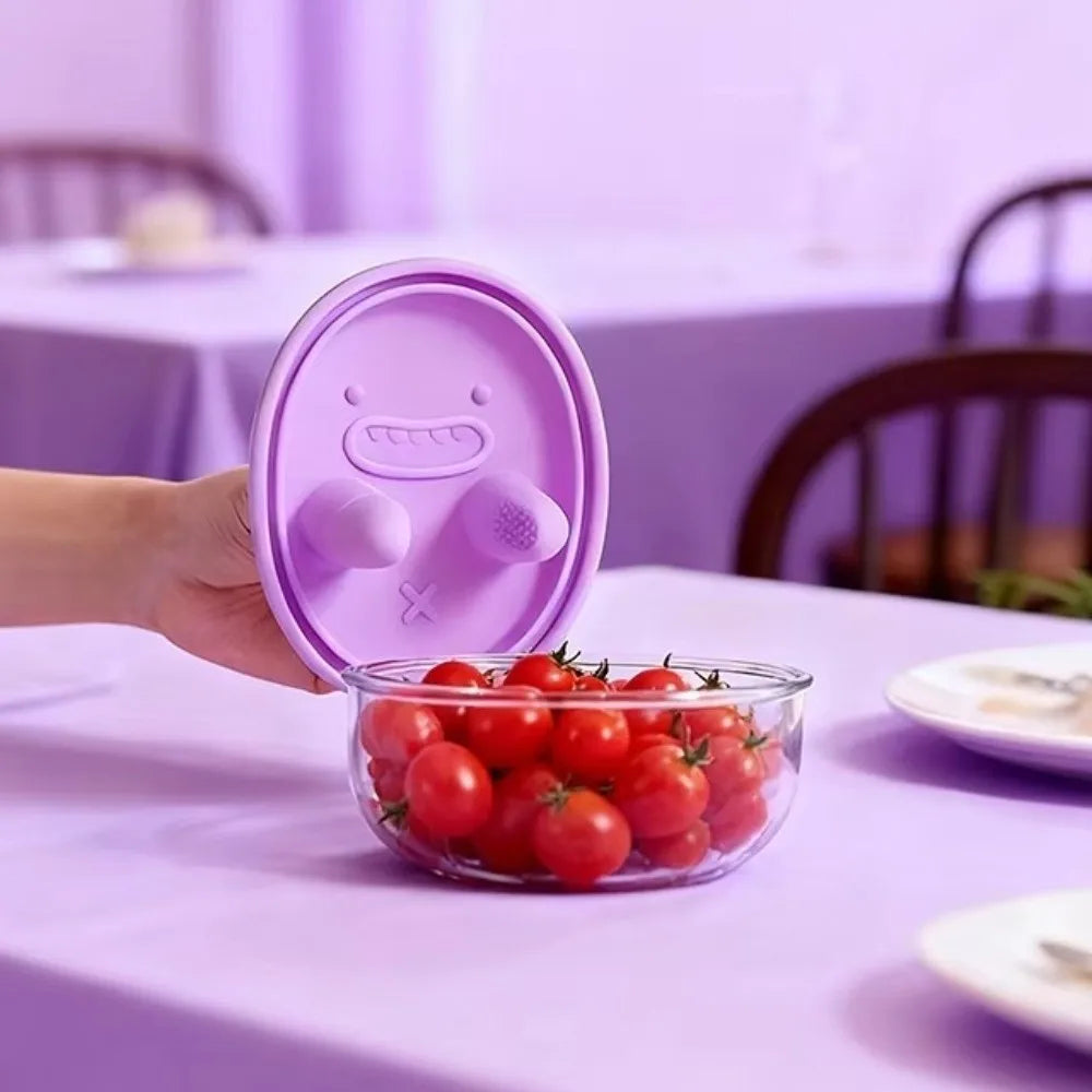 Reusable Silicone Snack Storage Box – Leak-Proof & Mess-Free Container