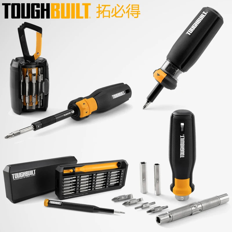 TOUGHBUILT Multi-Bit Driver Set – Versatile, Durable, Ergonomic