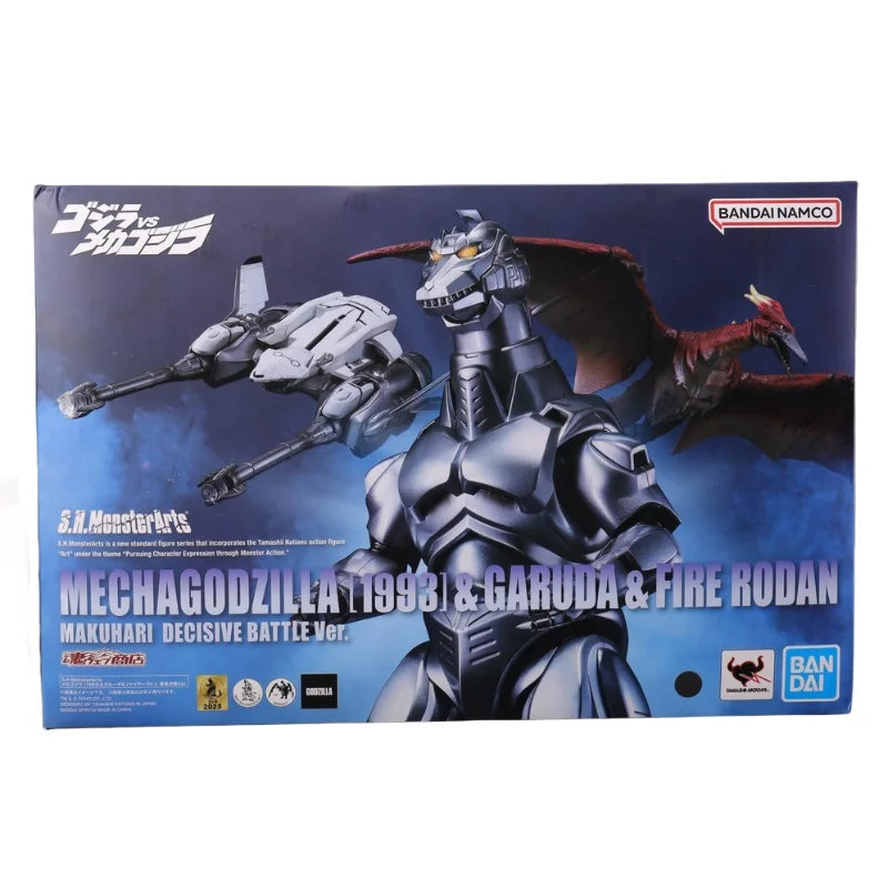 Bandai Gojira vs Mechagodzilla Action Figure - Epic Battle Model