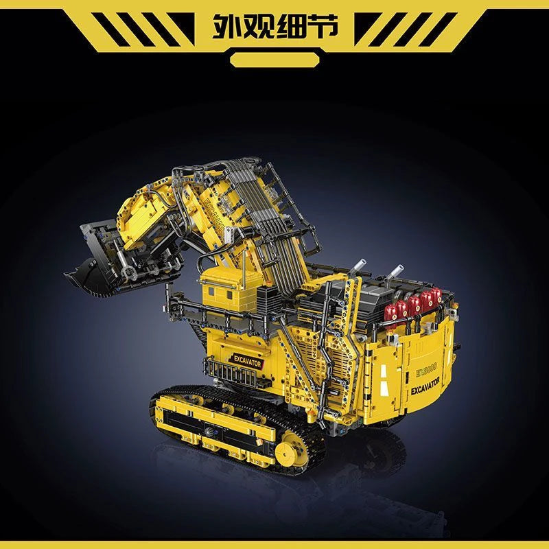4767PCS Remote Control Excavator Building Block Set - Fun & Educational