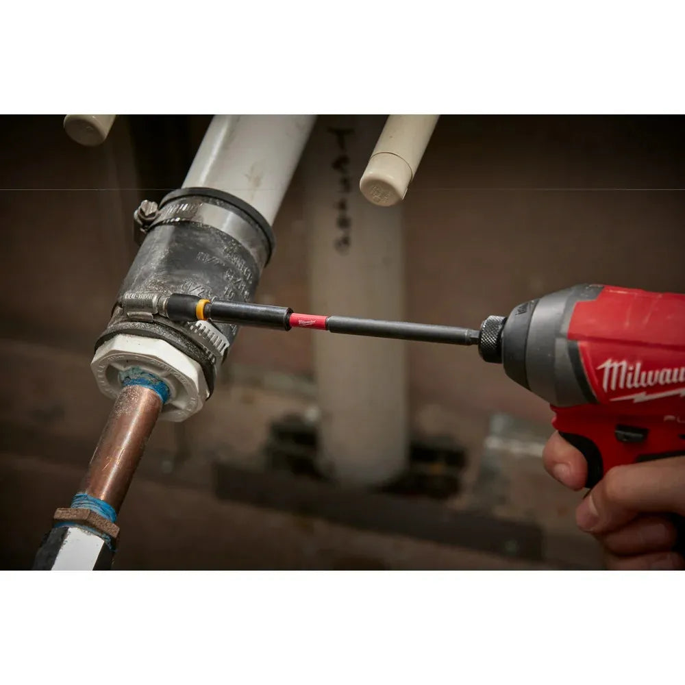 Milwaukee SHOCKWAVE Magnetic Bit Tip Holder - 6" Extension Rod