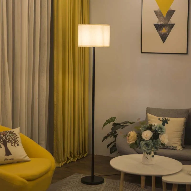 Modern LED Floor Lamp - Stylish Iron Body for Home & Hotel Lighting