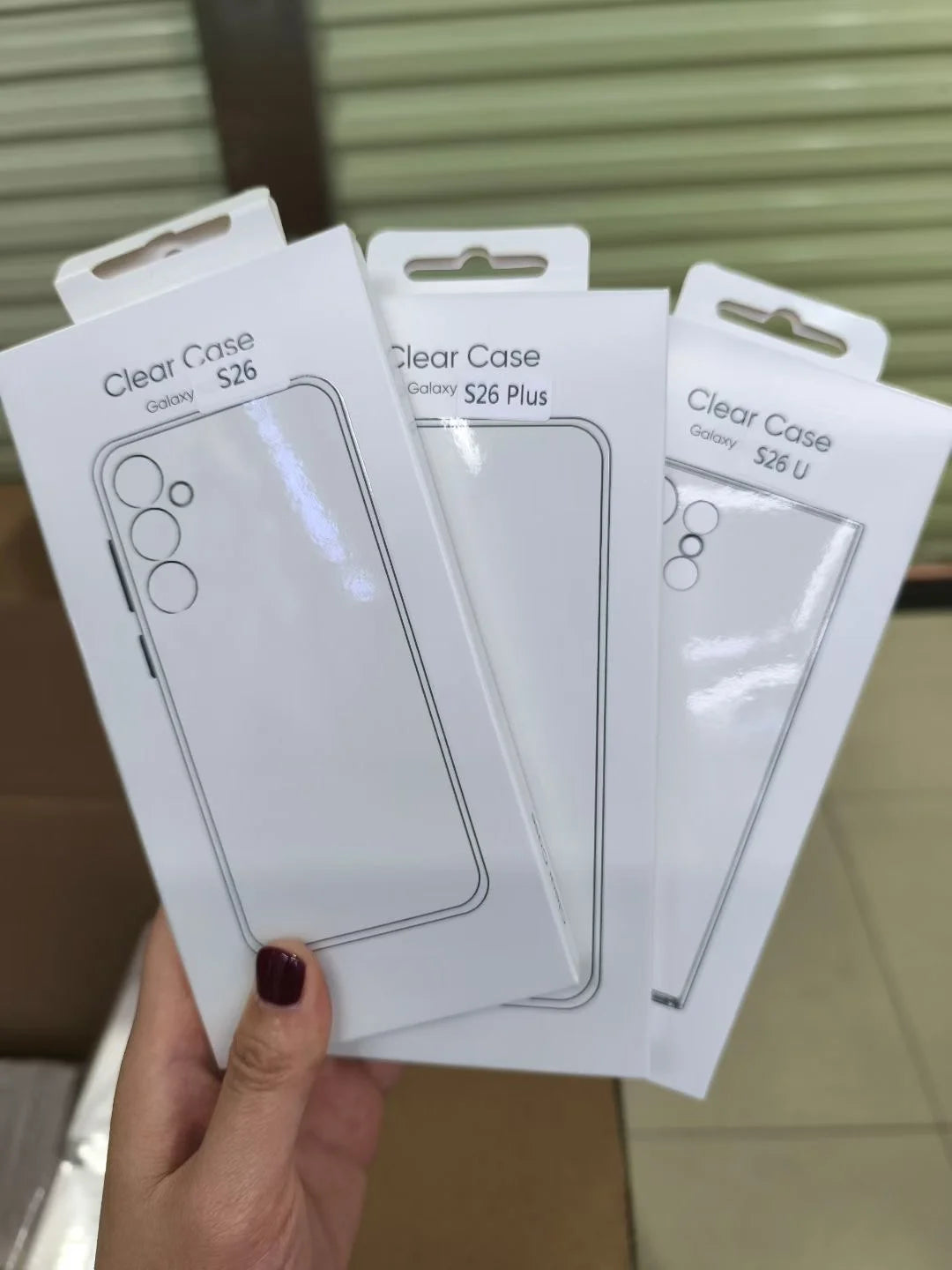 Sleek Ultra-Thin Transparent Case for Samsung Galaxy S26 Series