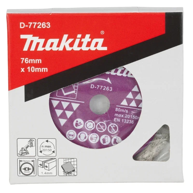 Makita Multi Carbide Wheel & Diamond Rim for Precision Cutting