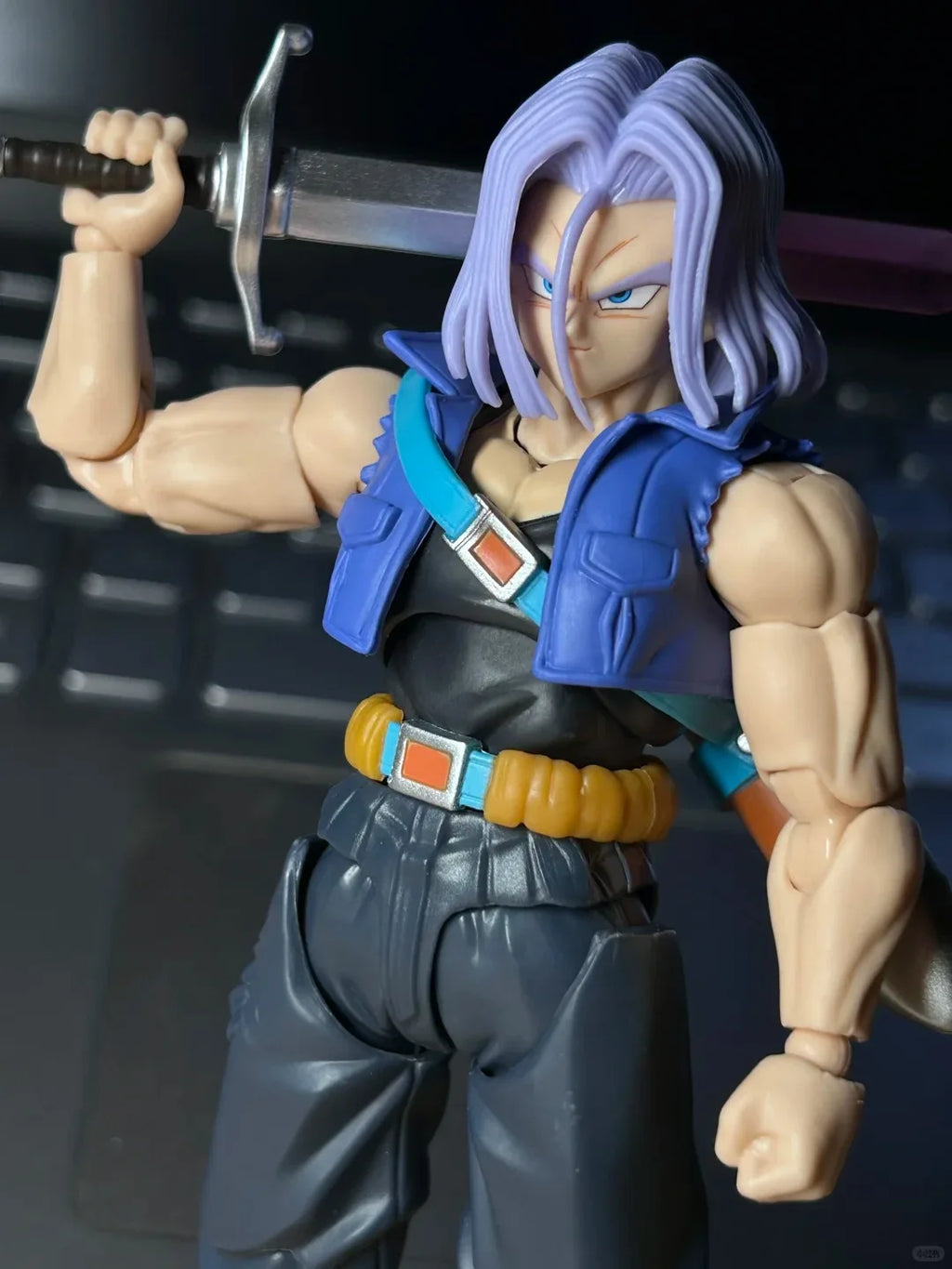 Dragon Ball Z Super Saiyan Trunks Action Figure – Collectible Model