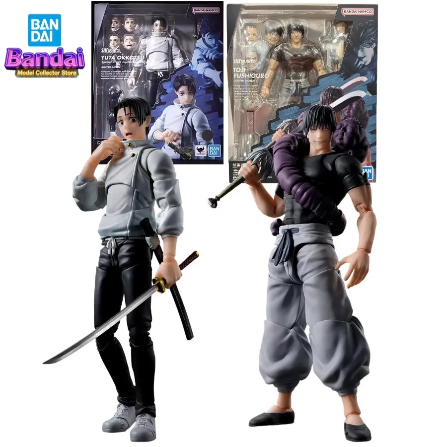 Bandai Yuta & Toji Action Figures - Jujutsu Kaisen Anime Collectibles