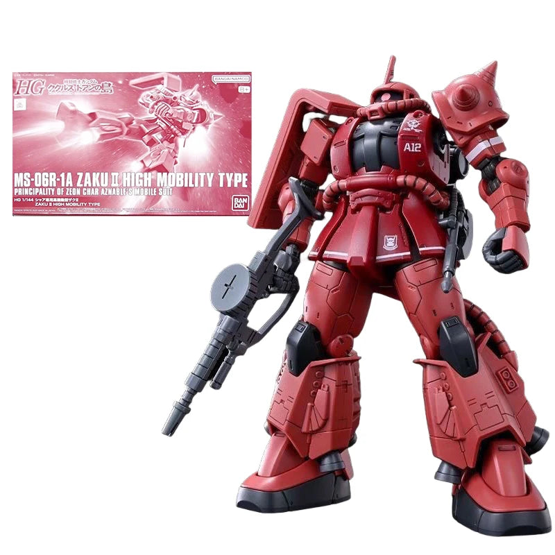 Bandai 1/144 MS-06S Zaku II Red Comet Action Figure - High Mobility Type