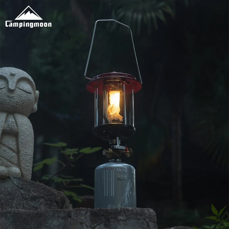 CAMPINGMOON T-9 Gas Lamp – Stylish Portable Light for Outdoor Adventures