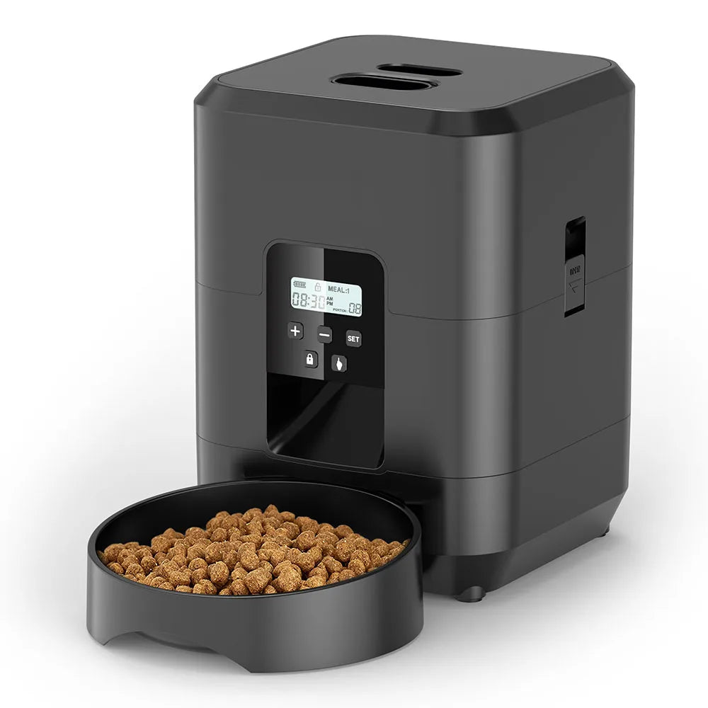 Smart Automatic Pet Feeder with Camera & App Control - 2L