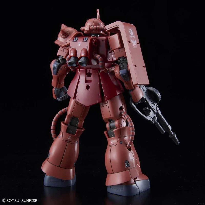 Bandai HG Zaku II Red Comet Ver - Gundam Model Kit for Collectors