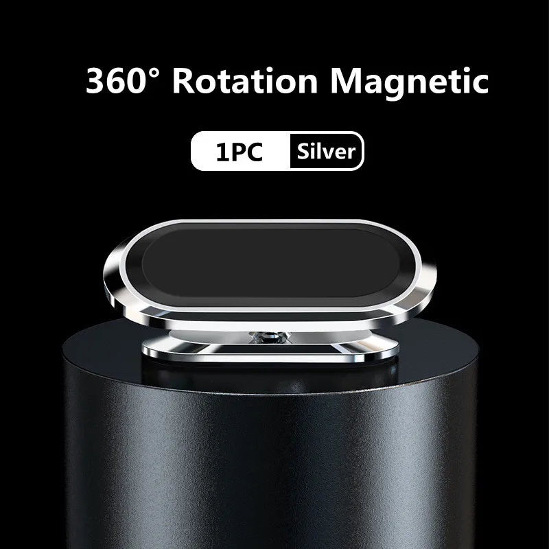 360° Magnetic Car Phone Holder for iPhone, Samsung & Xiaomi Devices