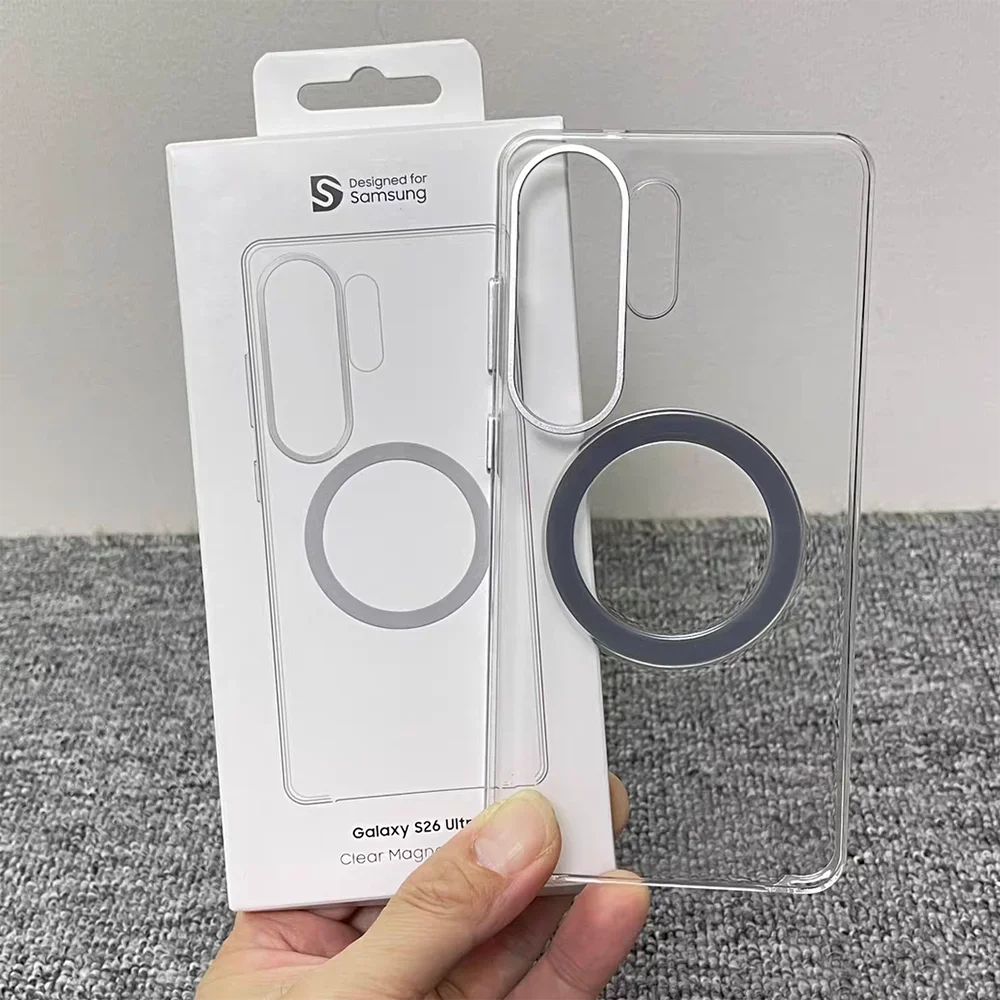 Samsung Magnetic Clear Case for Galaxy S26/S25 - Ultimate 5G Protection