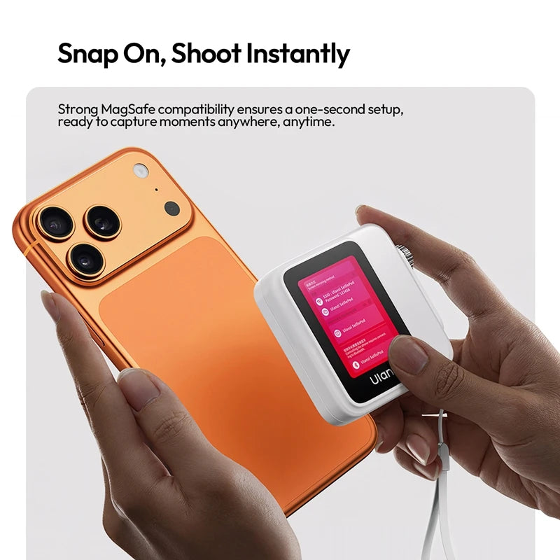 Ulanzi VM02 Magnetic Wireless Selfie Monitor Screen for iPhone