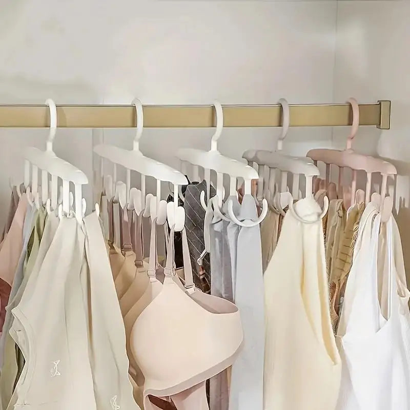 12-Hook Rotating Hanger - Space-Saving Closet Organizer