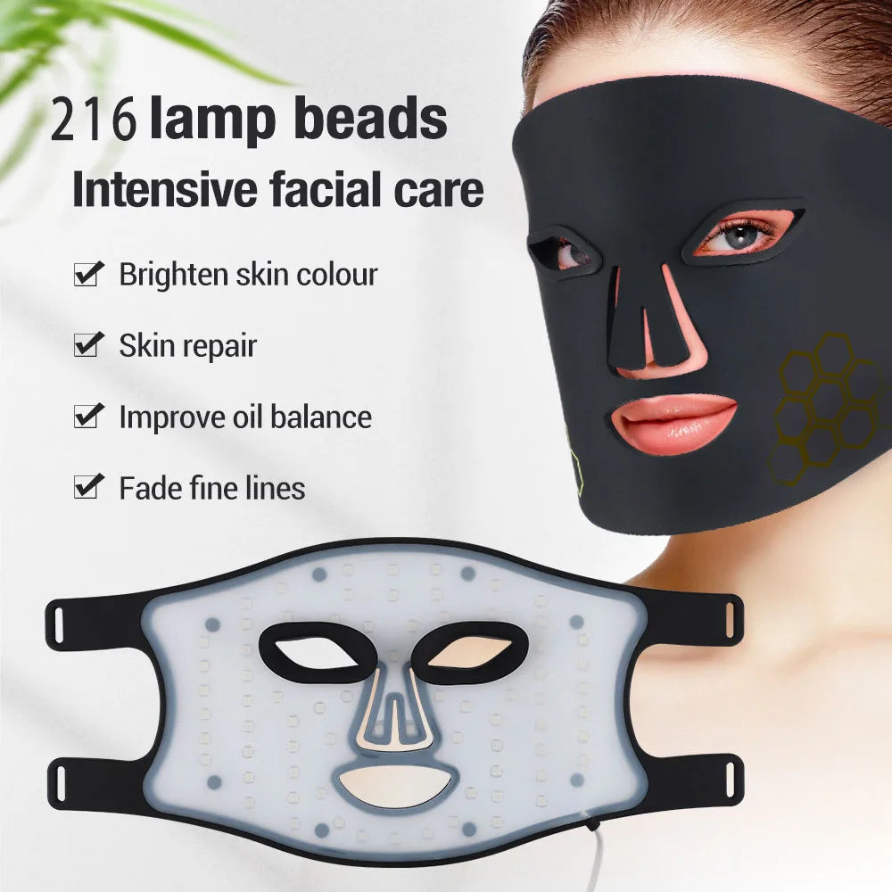 iHealred Red Light Therapy Mask - Skin Rejuvenation & Anti-Aging