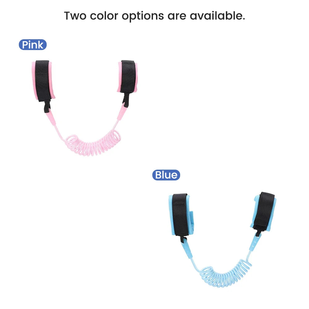 Child Safety Harness Wrist Link - Anti-Lost Leash for Kids (1.5m)