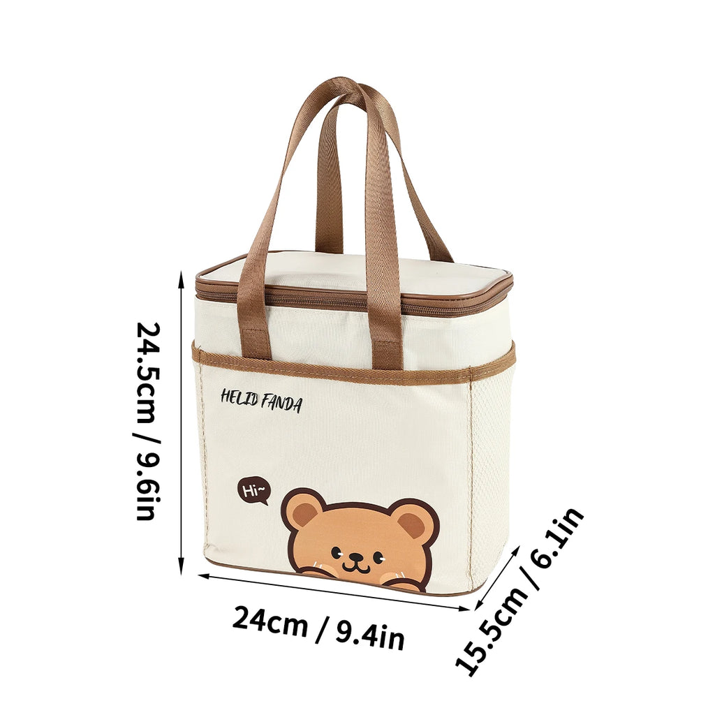 Capybara Thermal Insulated Lunch Bag - Kids & Students