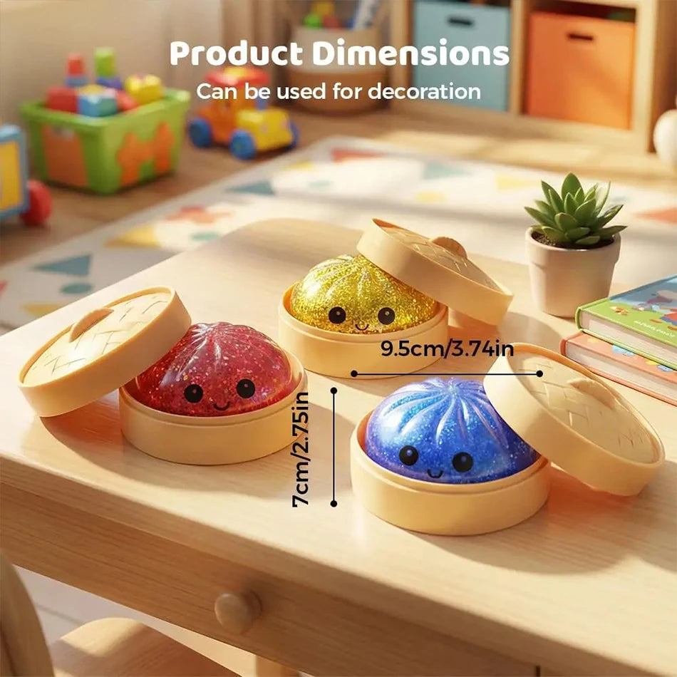 Giant Dumpling Squeeze Toy - Fun Decompression Fidget Toy