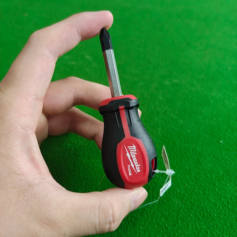 Milwaukee Tri-Lobe Grip Stubby Screwdriver Set - High Torque Performance