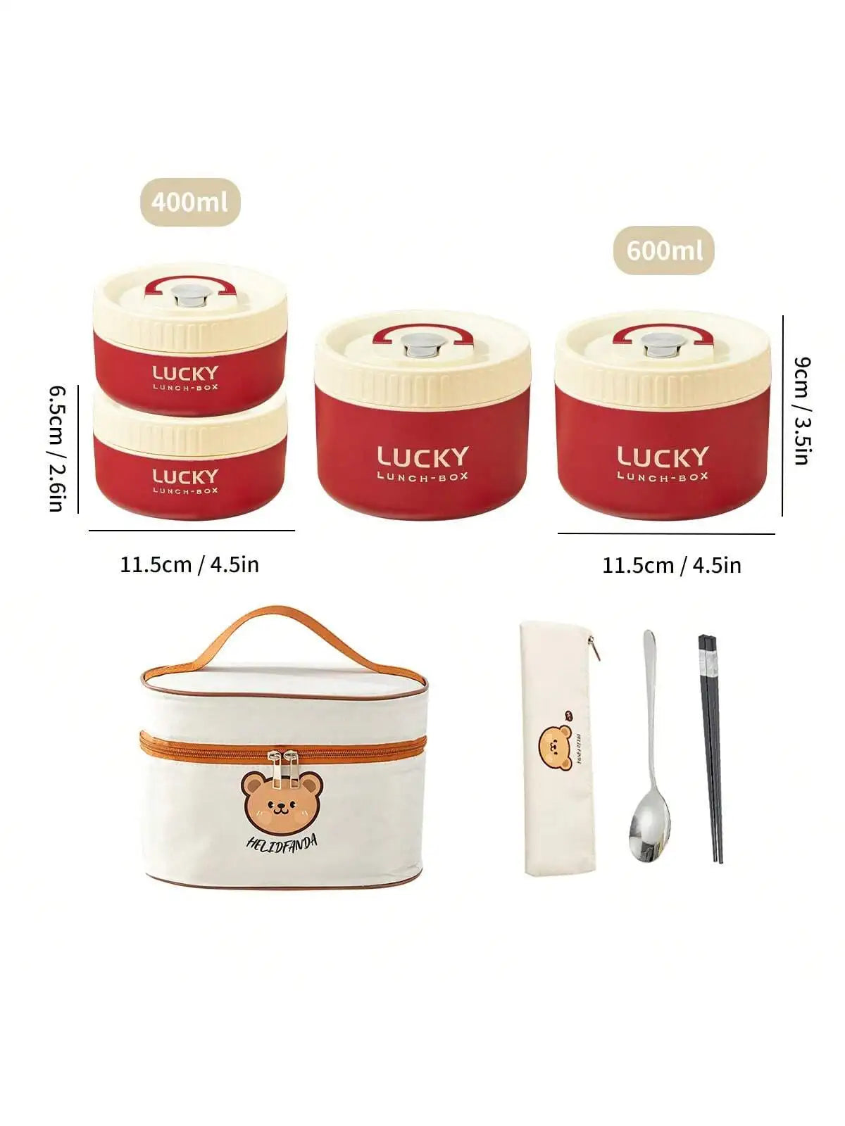 Insulated Stainless Steel Bento Box - Leak Proof & Microwave Safe