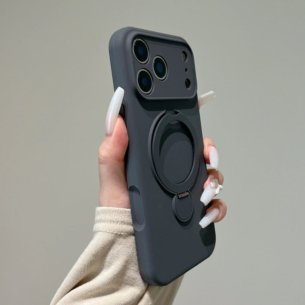360° Magnetic Ring Holder Case for iPhone 17 Pro Max & Air 15