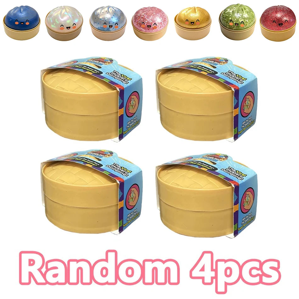 Giant Dumpling Squeeze Toy - Fun Decompression Fidget Toy
